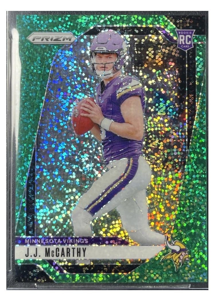 2024 Panini Prizm Base Set J.J. McCarthy #400 card