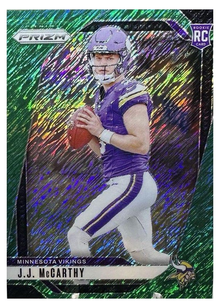 2024 Panini Prizm Base Set J.J. McCarthy #400 card