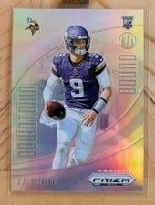 2024 Panini Prizm Deca Downtown Bound J.J. McCarthy #13 card