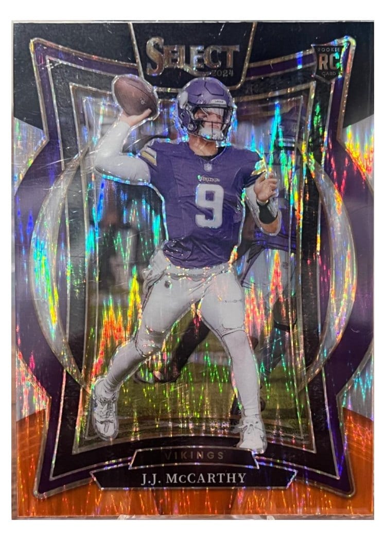 2024 Panini Select J.J. McCarthy #24 card