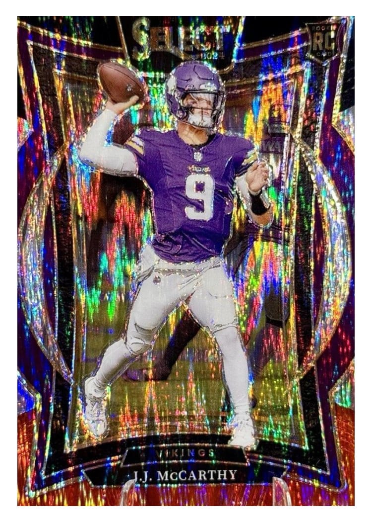 2024 Panini Select J.J. McCarthy #24 card