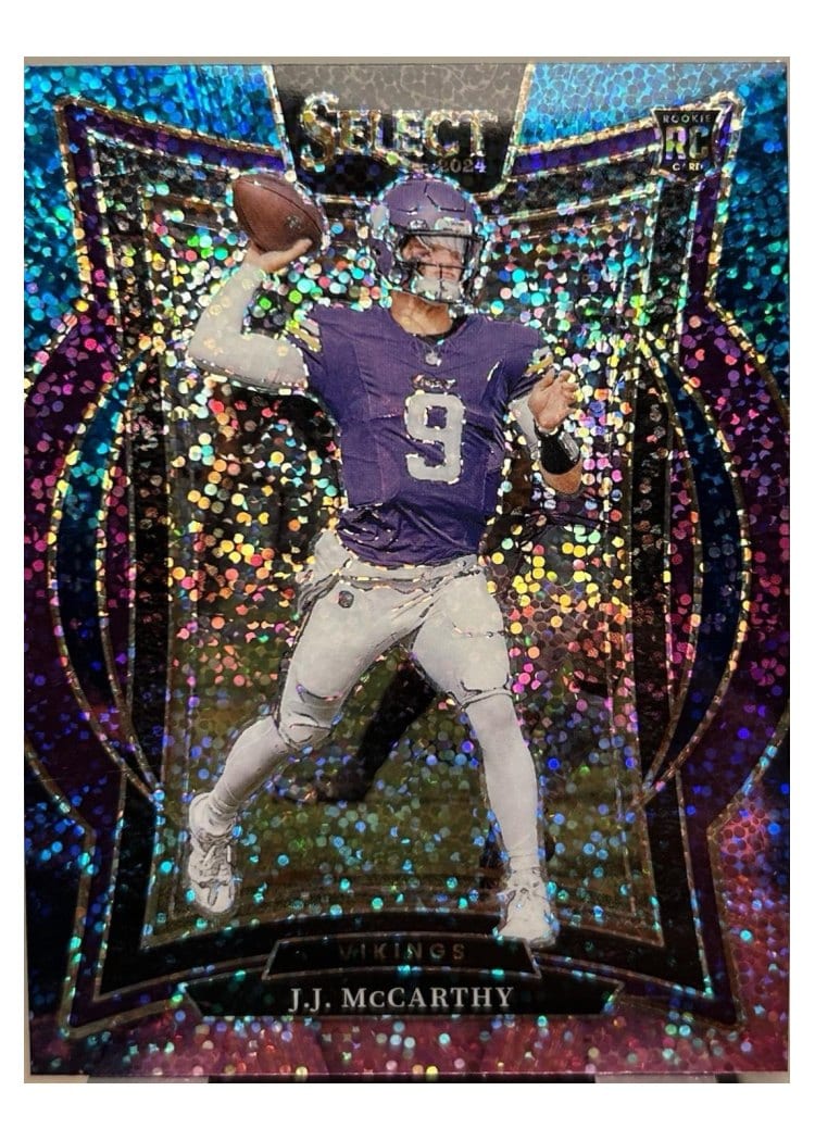 2024 Panini Select J.J. McCarthy #24 card