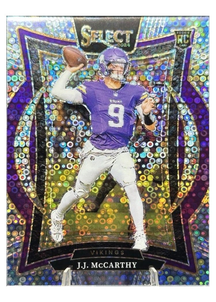 2024 Panini Select J.J. McCarthy #24 card
