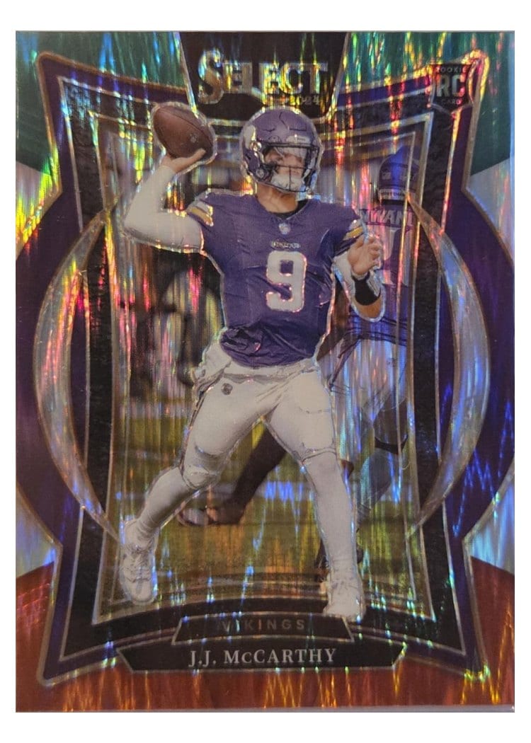 2024 Panini Select J.J. McCarthy #24 card