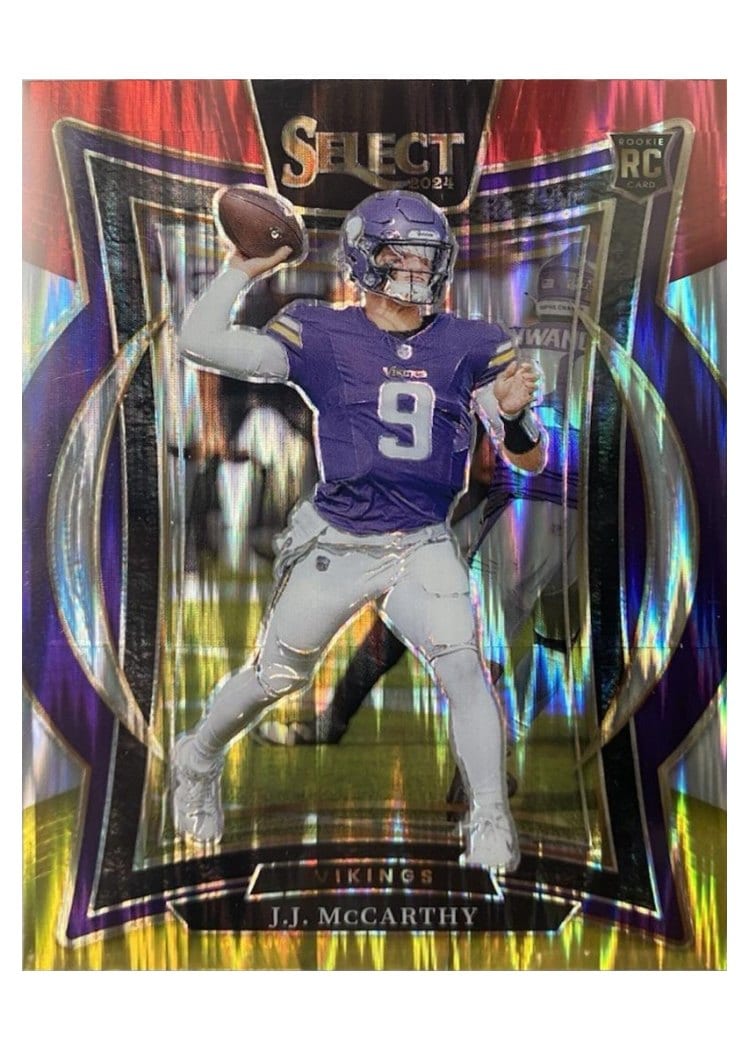 2024 Panini Select J.J. McCarthy #24 card