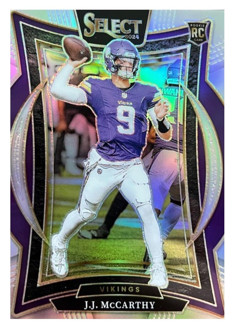 2024 Panini Select J.J. McCarthy #24 card