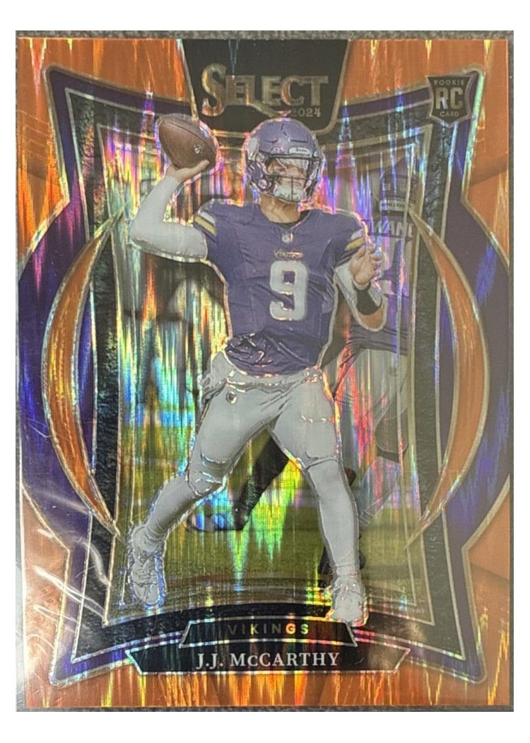 2024 Panini Select J.J. McCarthy #24 card