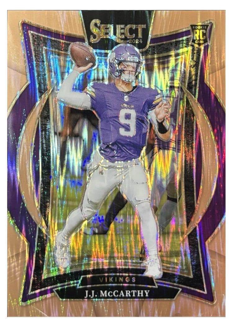 2024 Panini Select J.J. McCarthy #24 card