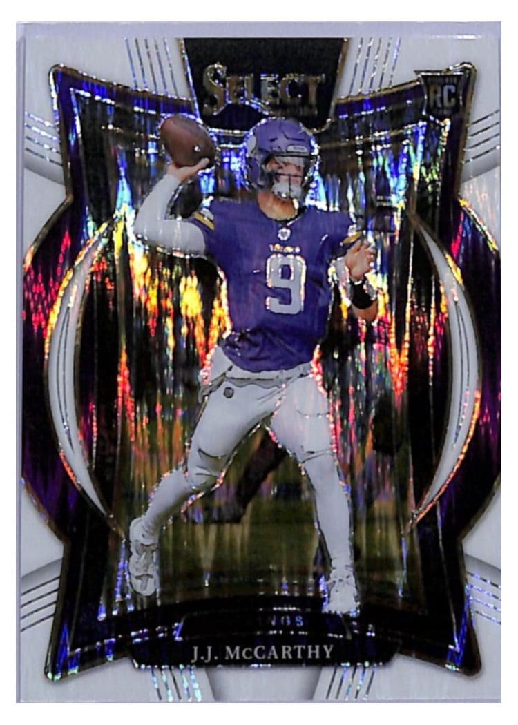 2024 Panini Select J.J. McCarthy #24 card