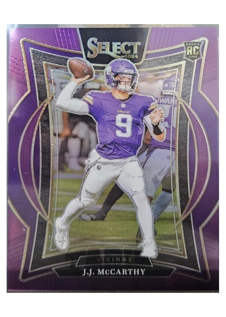 2024 Panini Select J.J. McCarthy #24 card