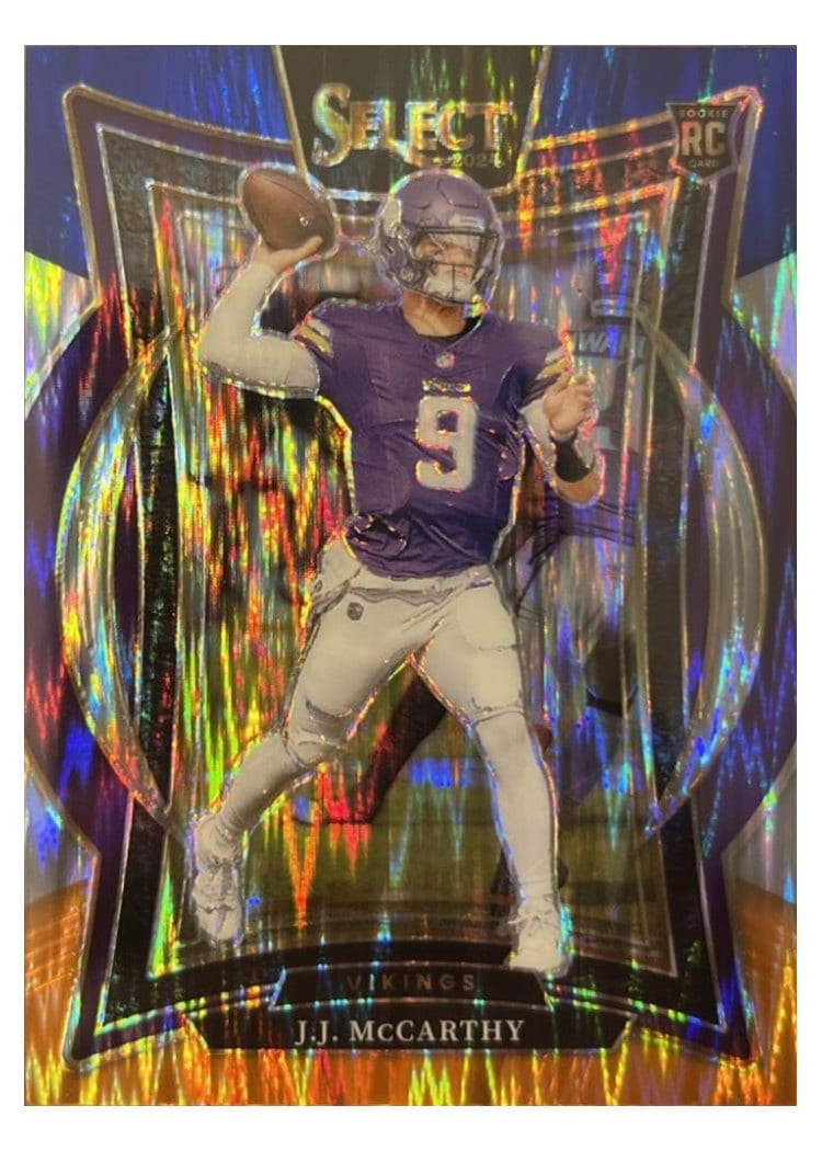 2024 Panini Select J.J. McCarthy #24 card