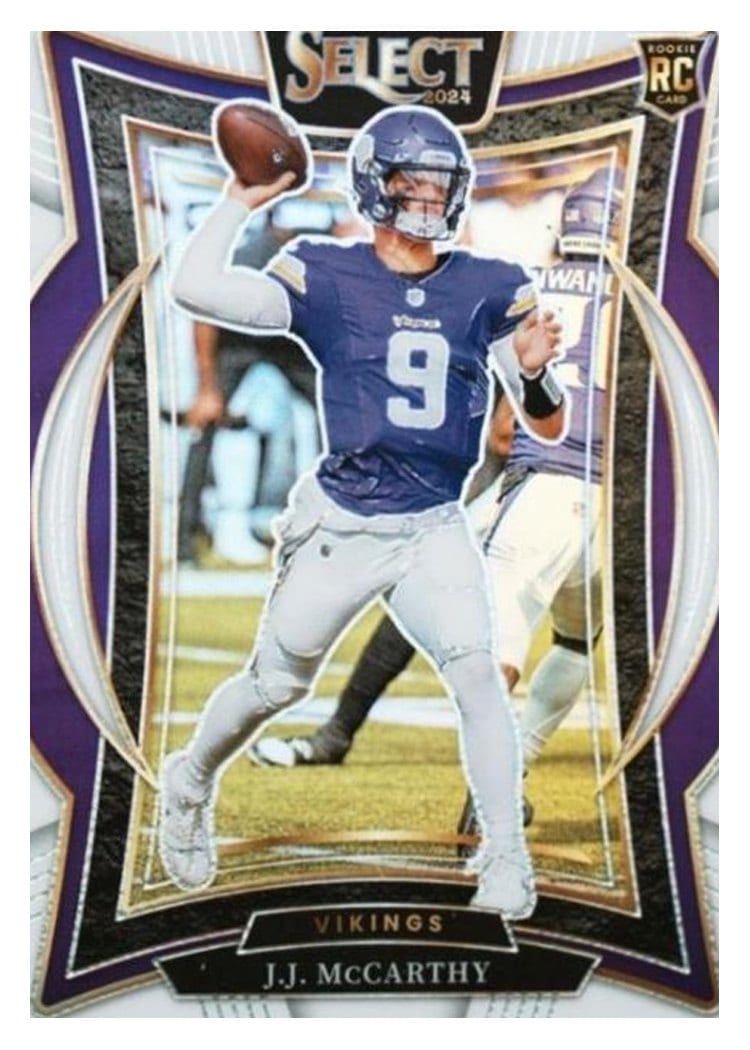 2024 Panini Select J.J. McCarthy #24 card