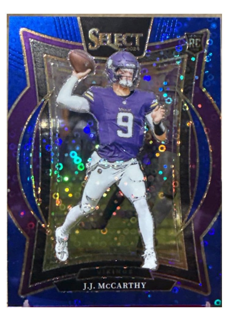 2024 Panini Select J.J. McCarthy #24 card