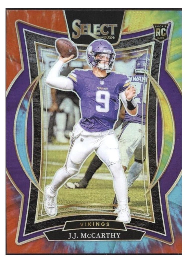 2024 Panini Select J.J. McCarthy #24 card