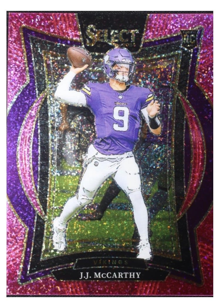 2024 Panini Select J.J. McCarthy #24 card