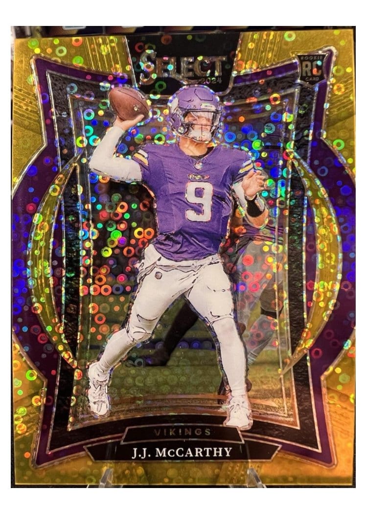 2024 Panini Select J.J. McCarthy #24 card
