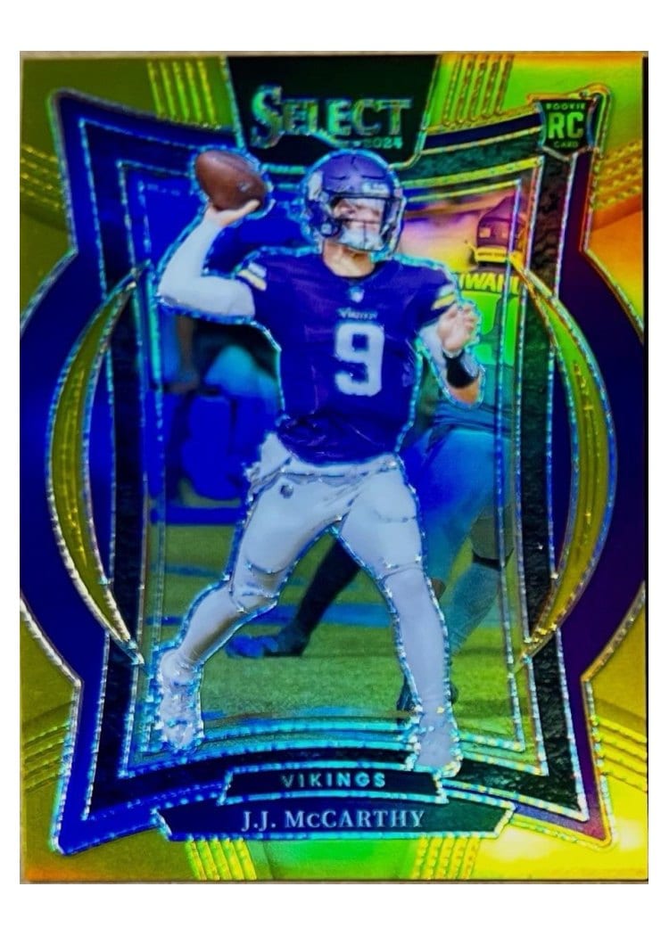 2024 Panini Select J.J. McCarthy #24 card