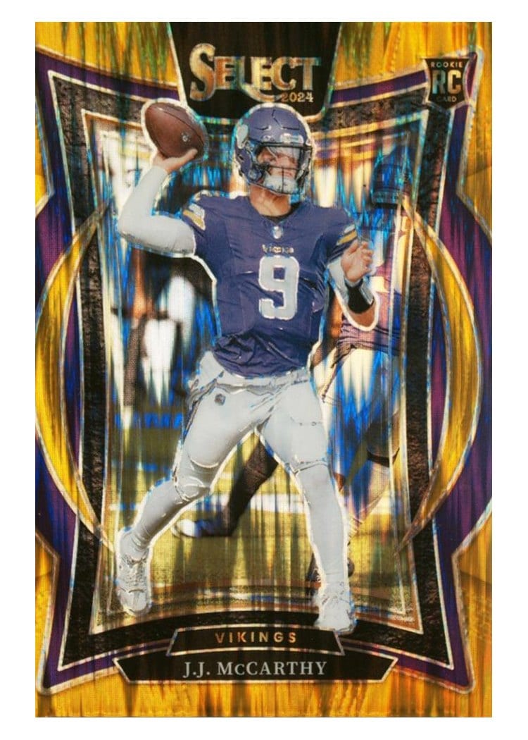 2024 Panini Select J.J. McCarthy #24 card