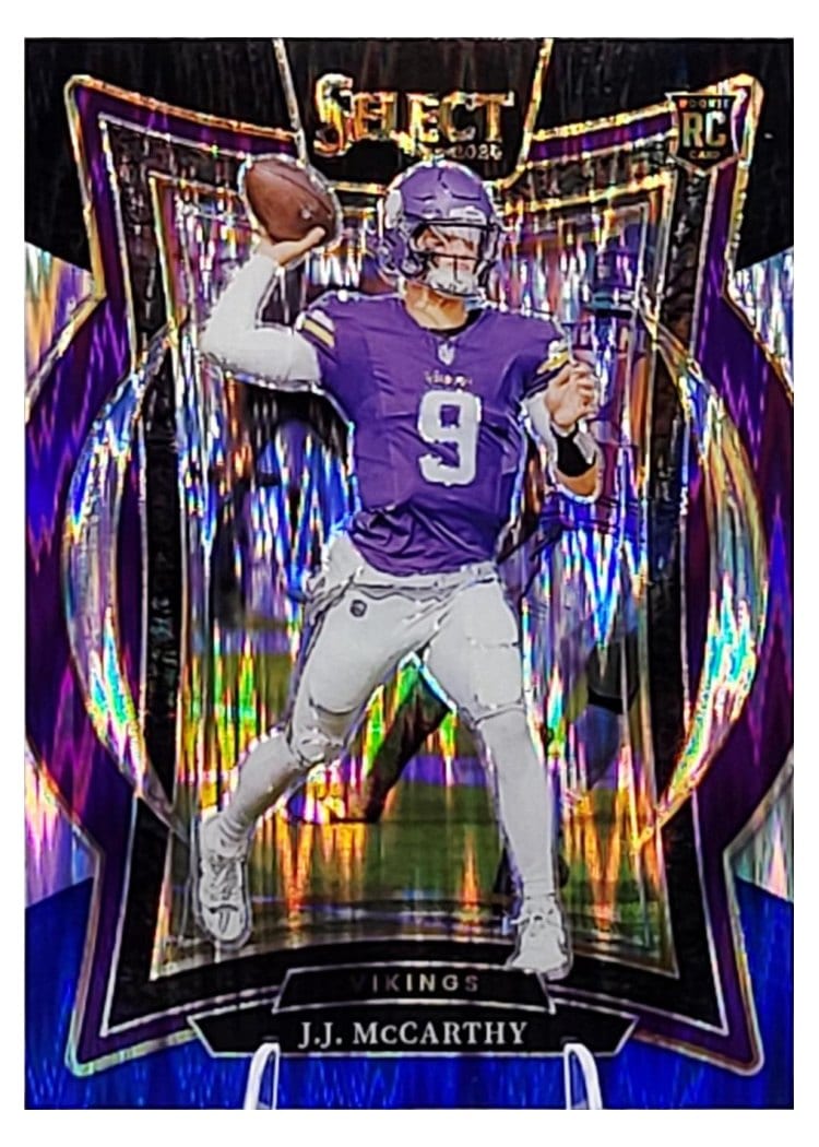 2024 Panini Select J.J. McCarthy #24 card