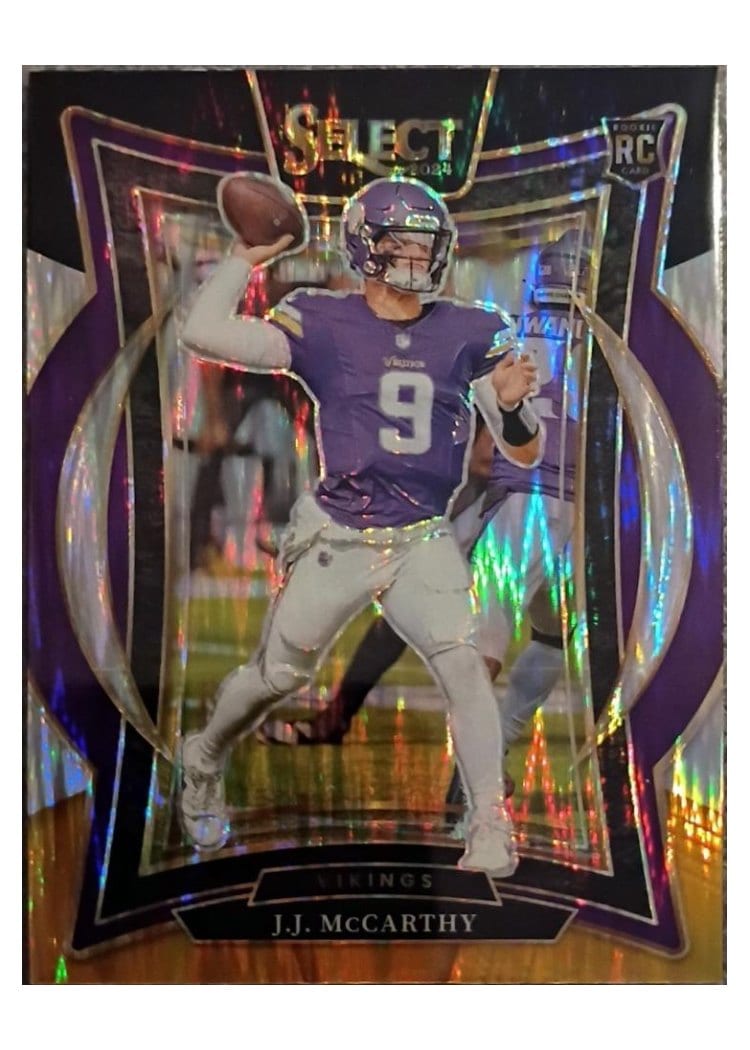 2024 Panini Select J.J. McCarthy #24 card