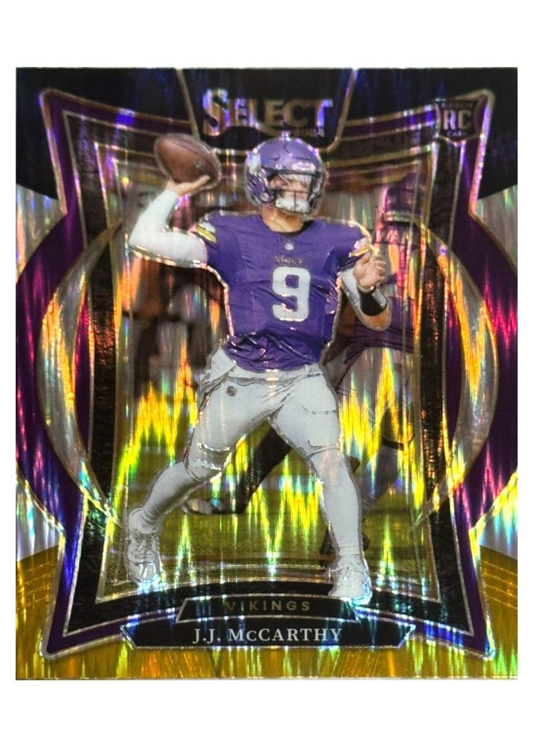2024 Panini Select J.J. McCarthy #24 card