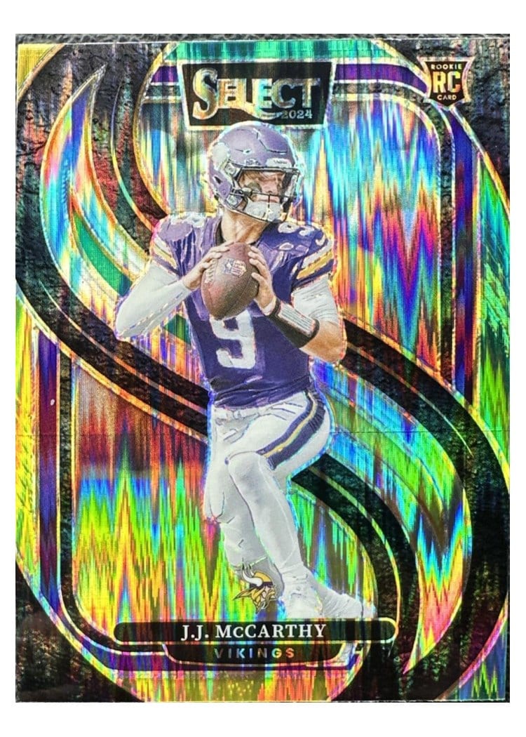 2024 Panini Select J.J. McCarthy #24 card