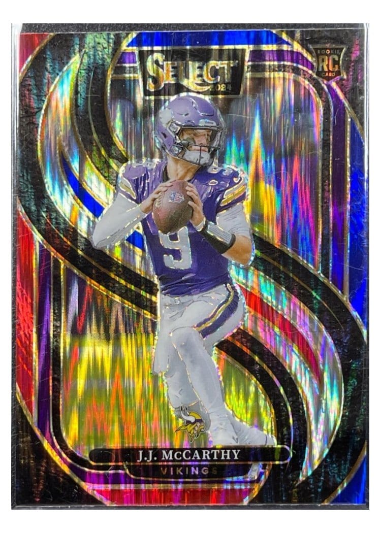 2024 Panini Select Alter Ego J.J. McCarthy #24 card