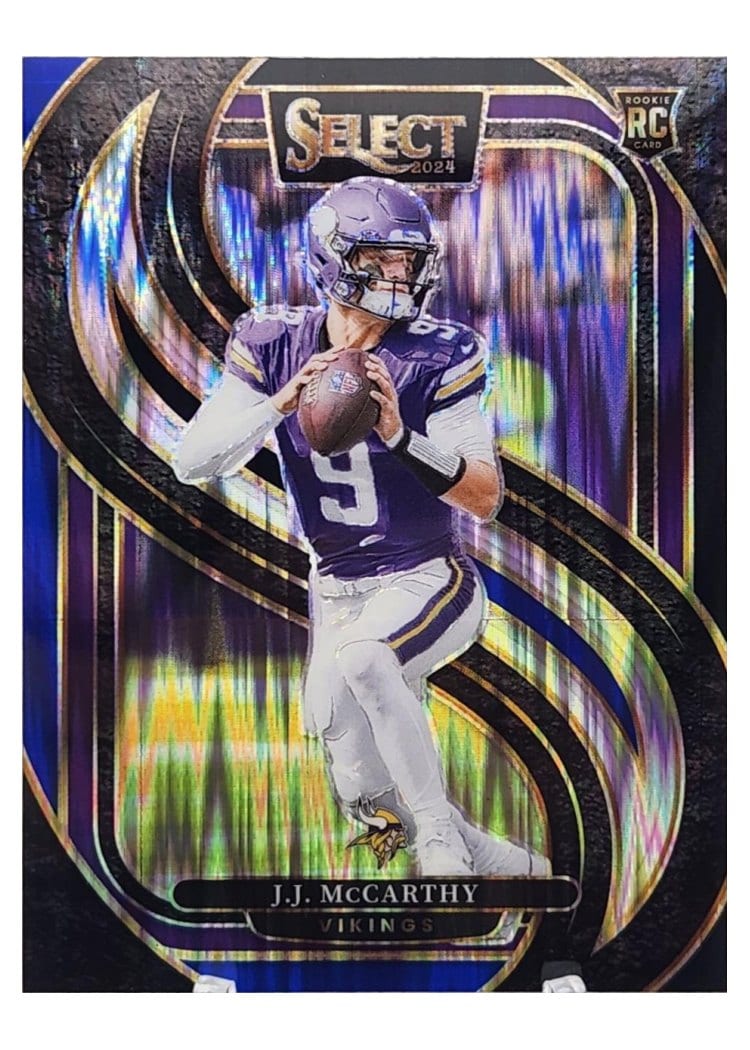 2024 Panini Select Base Set J.J. McCarthy #134 card
