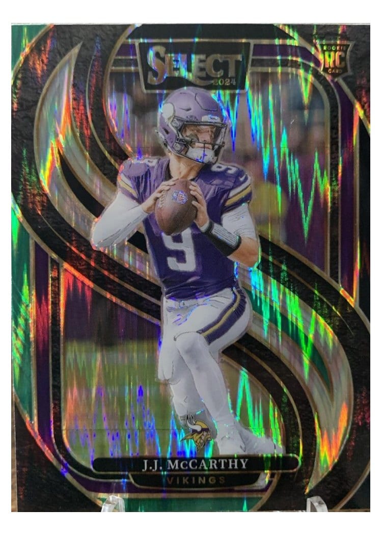 2024 Panini Select Base Set J.J. McCarthy #134 card