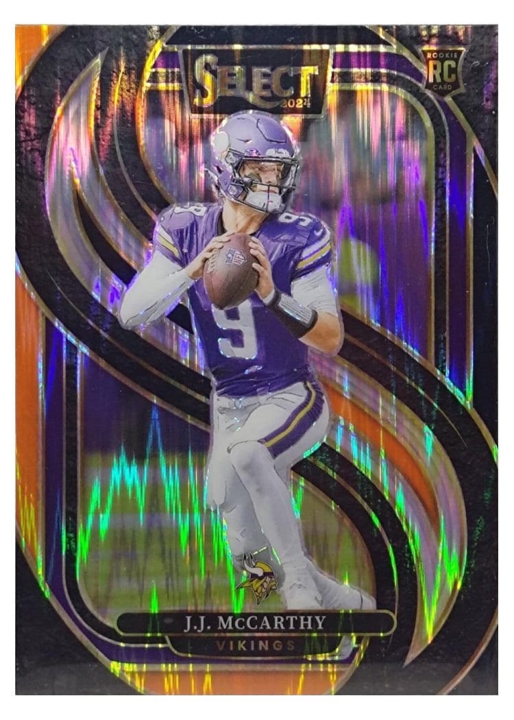 2024 Panini Select Base Set J.J. McCarthy #134 card