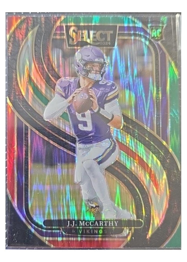 2024 Panini Select Base Set J.J. McCarthy #134 card