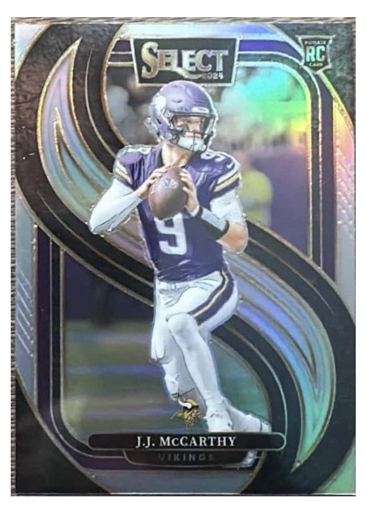 2024 Panini Select Base Set J.J. McCarthy #134 card