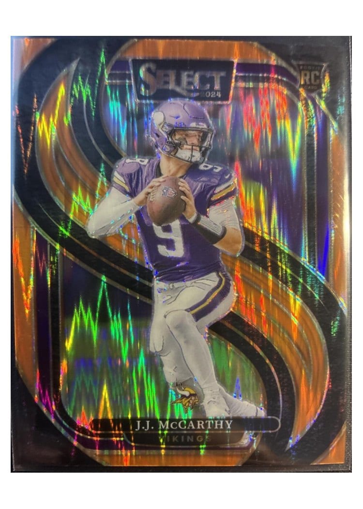 2024 Panini Select Base Set J.J. McCarthy #134 card