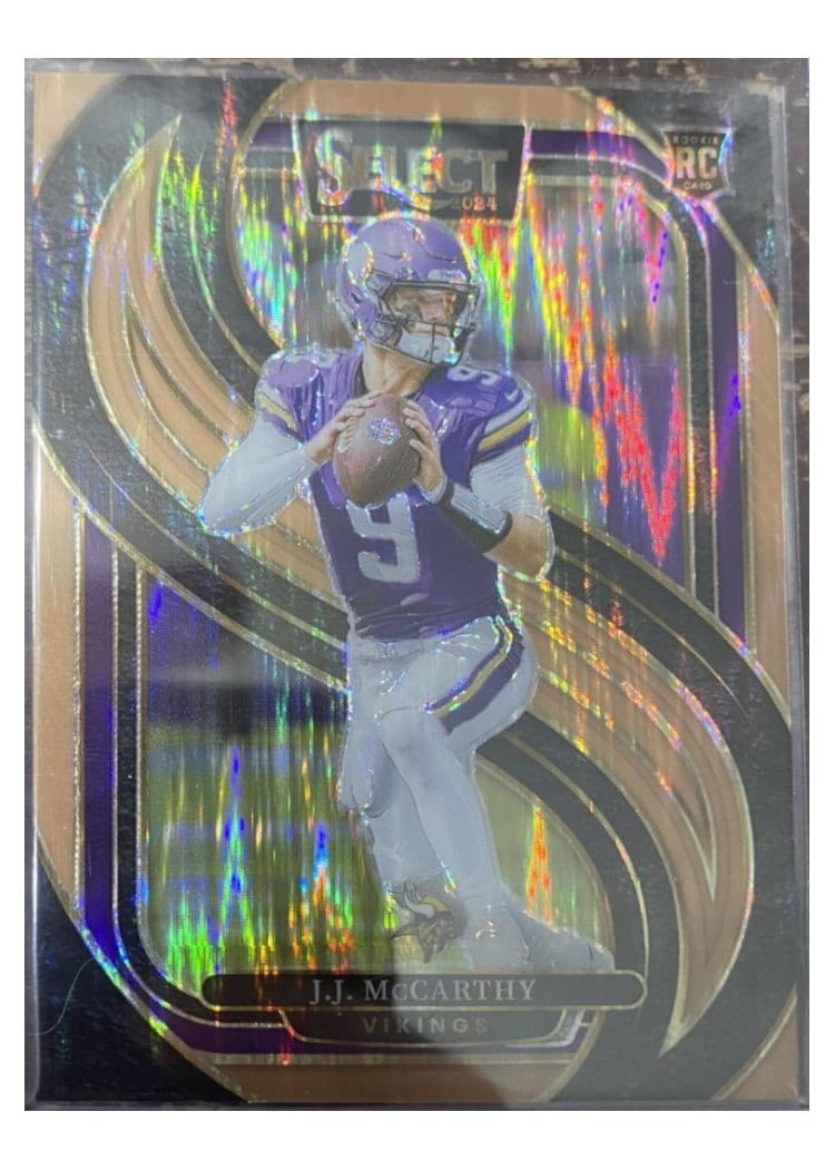 2024 Panini Select Base Set J.J. McCarthy #134 card