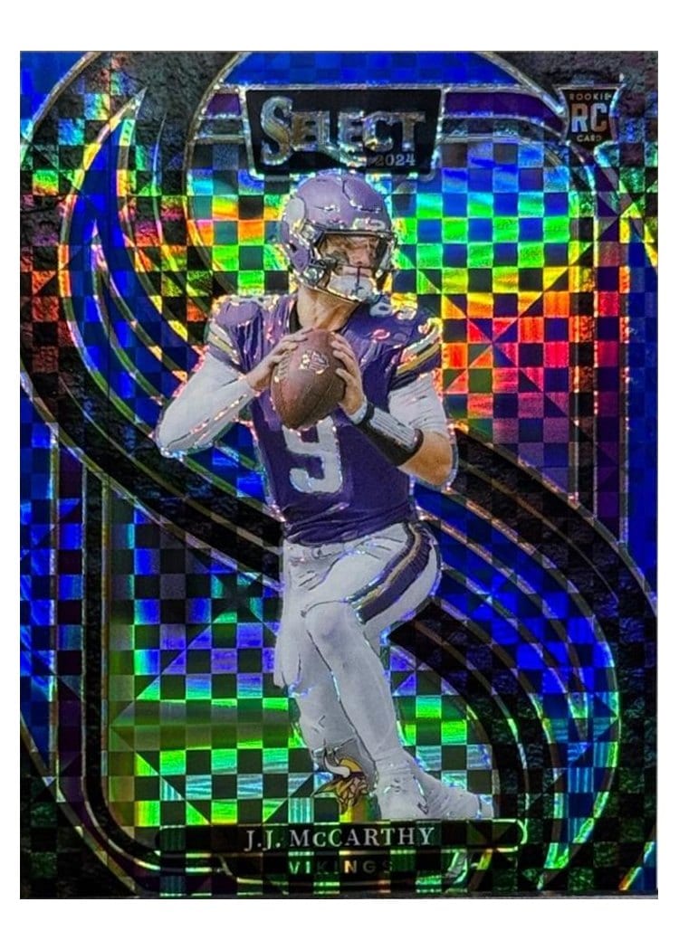 2024 Panini Select Base Set J.J. McCarthy #134 card