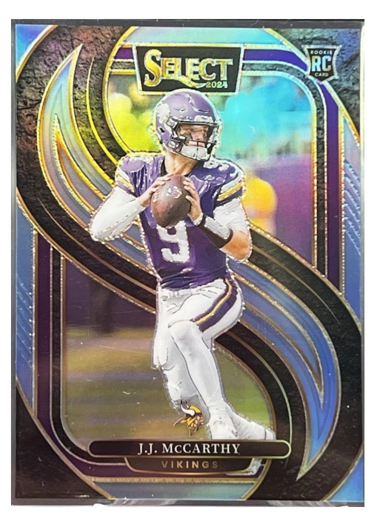 2024 Panini Select Base Set J.J. McCarthy #134 card