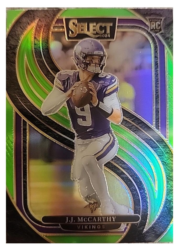 2024 Panini Select Base Set J.J. McCarthy #134 card