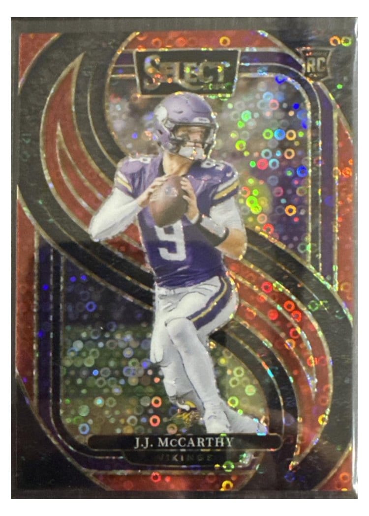 2024 Panini Select Base Set J.J. McCarthy #134 card