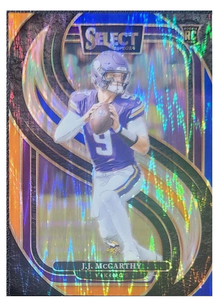 2024 Panini Select Base Set J.J. McCarthy #134 card