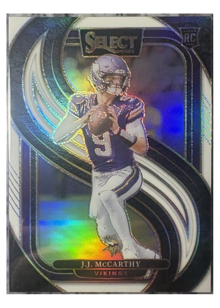 2024 Panini Select Base Set J.J. McCarthy #134 card