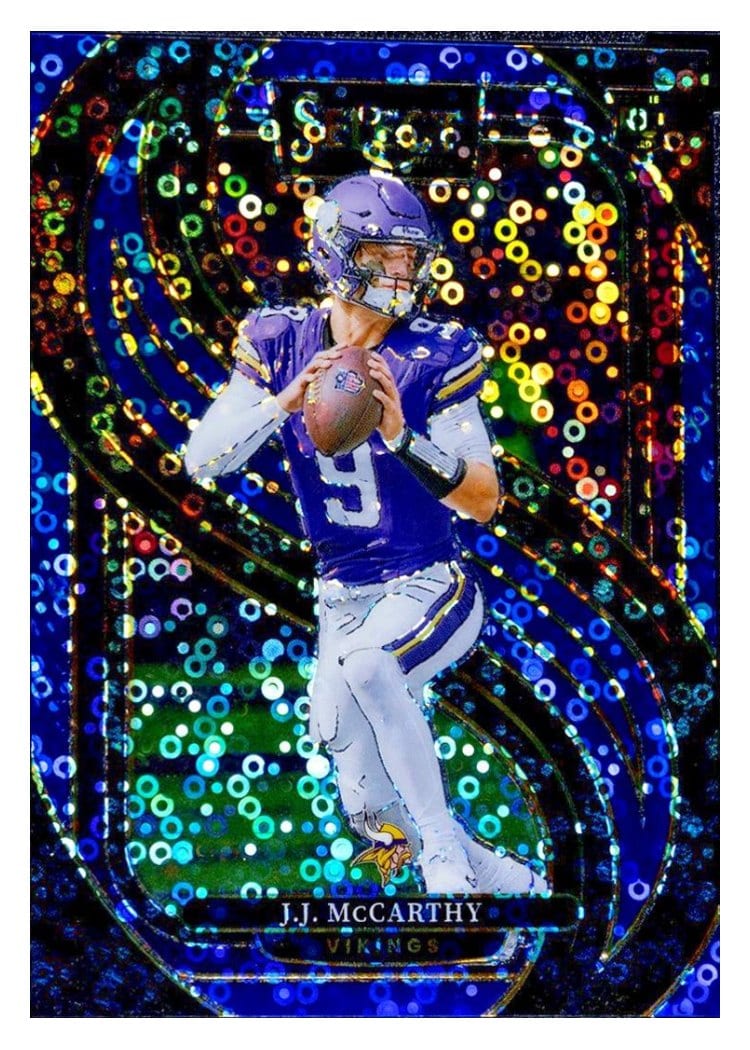 2024 Panini Select Base Set J.J. McCarthy #134 card