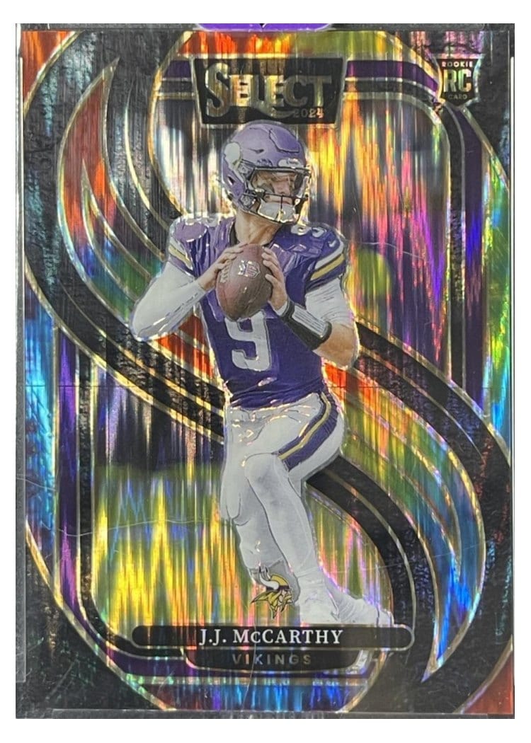 2024 Panini Select Base Set J.J. McCarthy #134 card