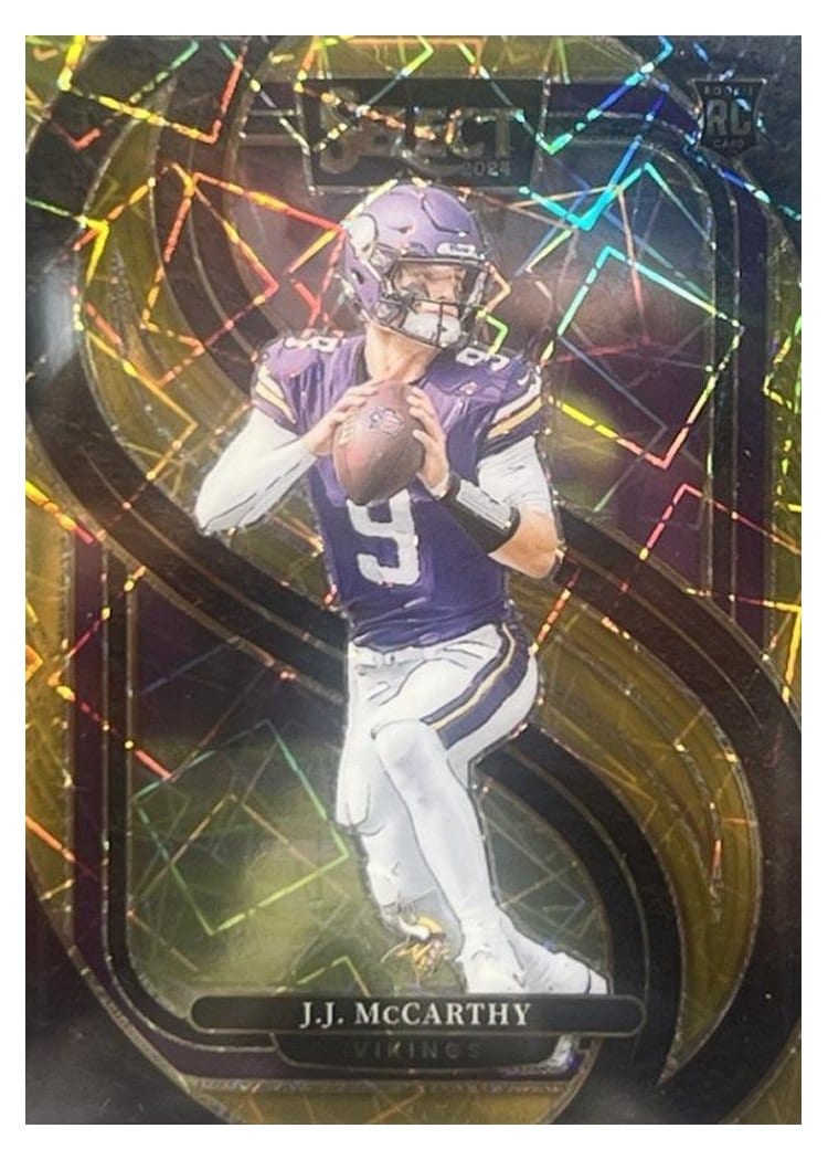 2024 Panini Select Base Set J.J. McCarthy #134 card