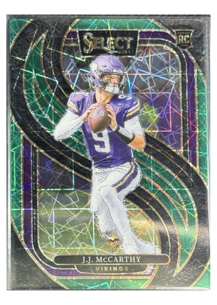 2024 Panini Select Base Set J.J. McCarthy #134 card