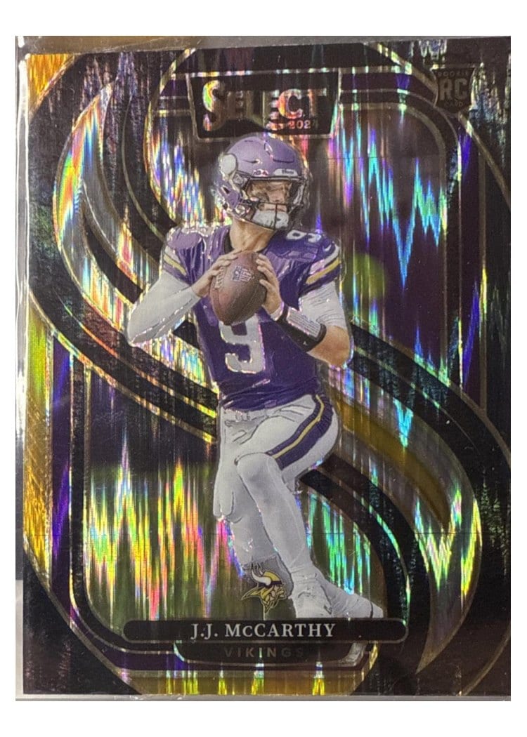 2024 Panini Select Base Set J.J. McCarthy #134 card