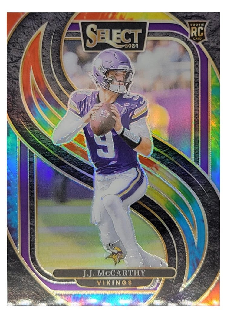 2024 Panini Select Base Set J.J. McCarthy #134 card