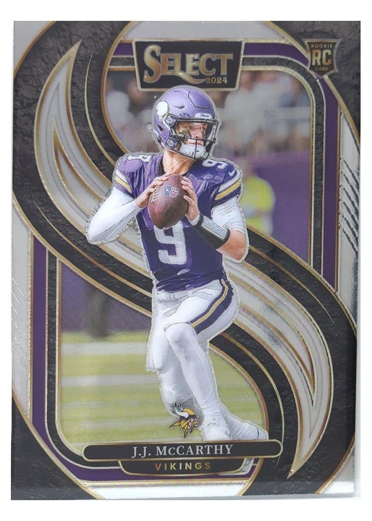 2024 Panini Select Base Set J.J. McCarthy #134 card