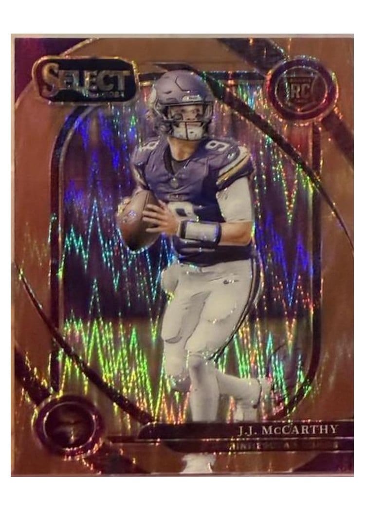 2024 Panini Select Base Set J.J. McCarthy #246 card