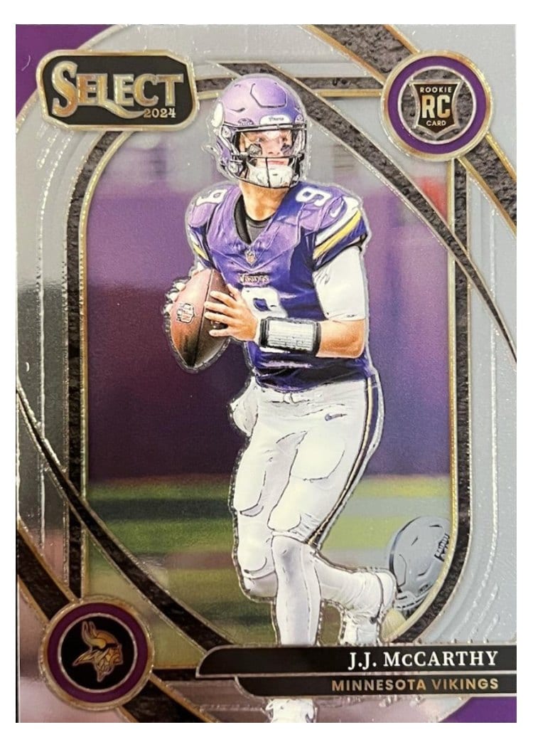 2024 Panini Select Base Set J.J. McCarthy #246 card