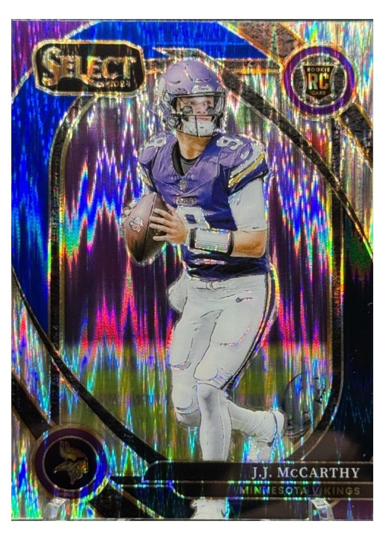 2024 Panini Select Base Set J.J. McCarthy #246 card
